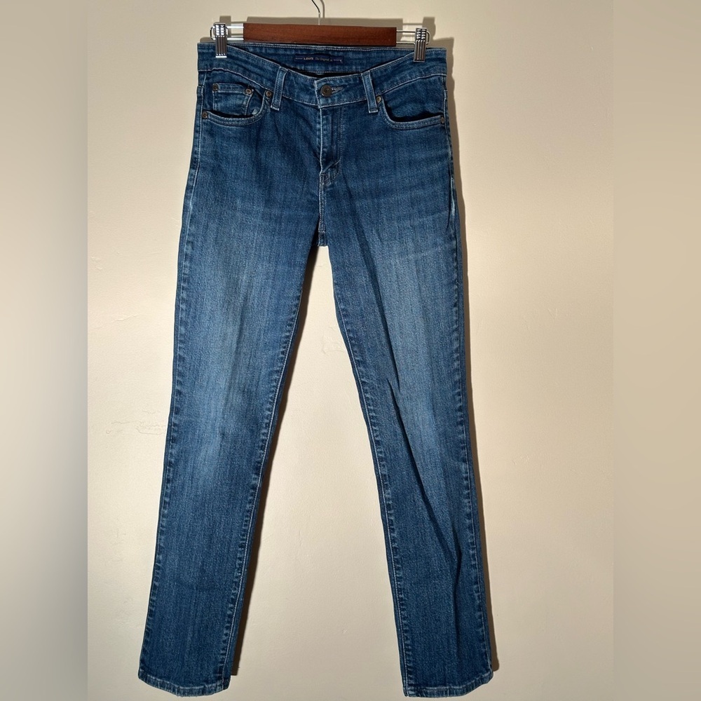 Levi's Woman’s Size 8 | 30x31 Dark Blue Y2K Skinny Jeans - 29” Inseam